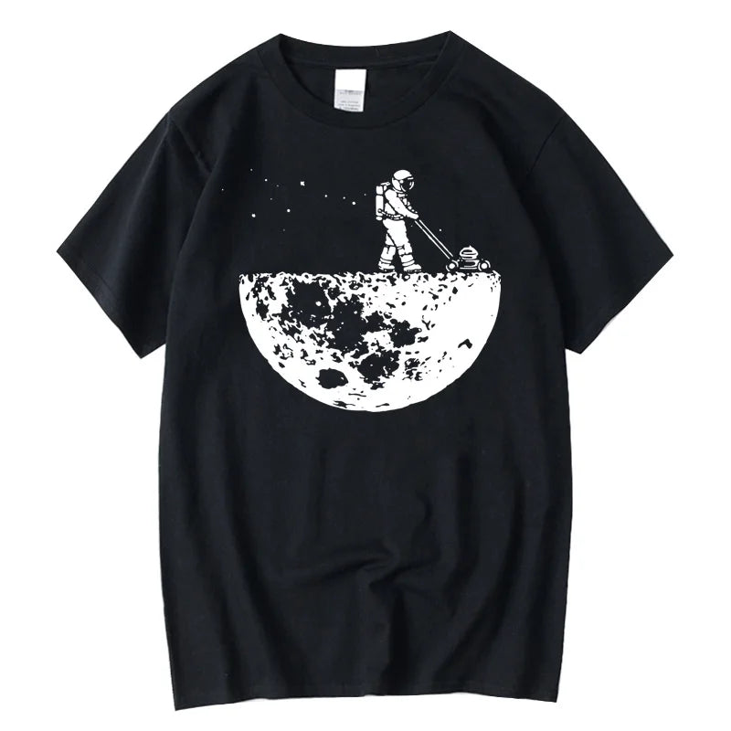 🌕🚀 Moon Cleaning Duty! Funny Lunar Cleaner T-Shirt for Boys – Soft, Cool & Out of This World 👦✨ - ThiGui