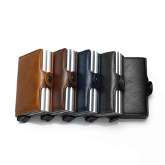 🧲 RFID Carbon Fiber Mini Wallet – Slim, Safe & Super Handy for Every Dad on the Go! - ThiGui