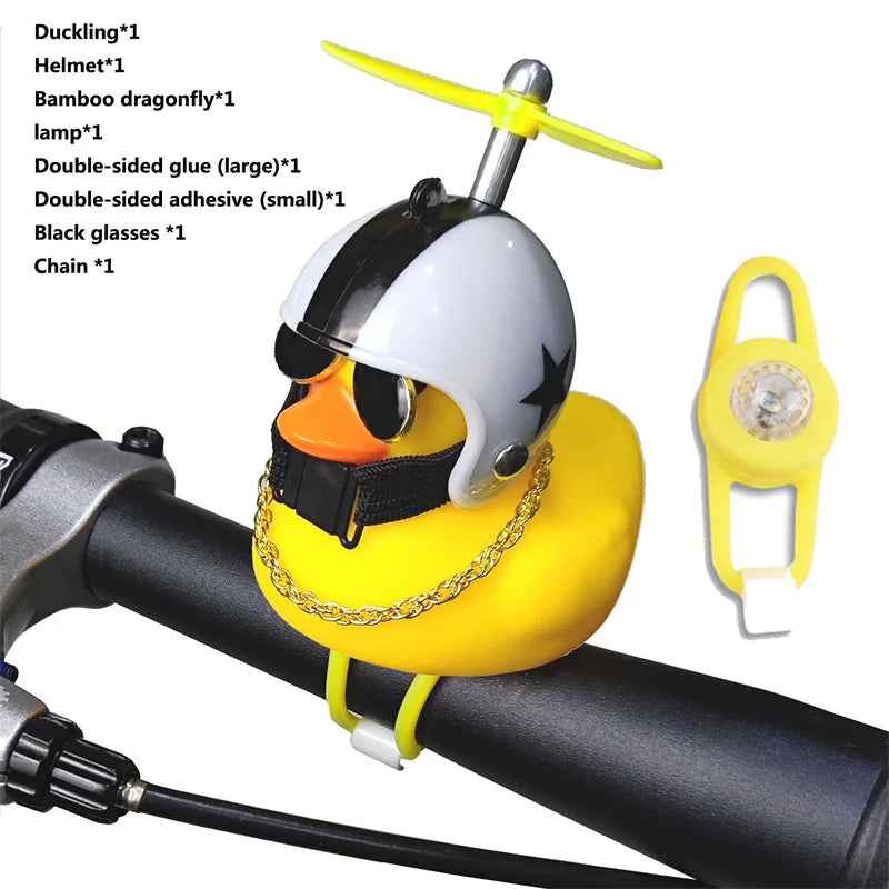 🚴Quack & Glow! The Little Yellow Duck That Lights Up Every Ride - ThiGui