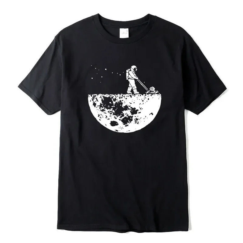🌕🚀 Moon Cleaning Duty! Funny Lunar Cleaner T-Shirt for Boys – Soft, Cool & Out of This World 👦✨ - ThiGui