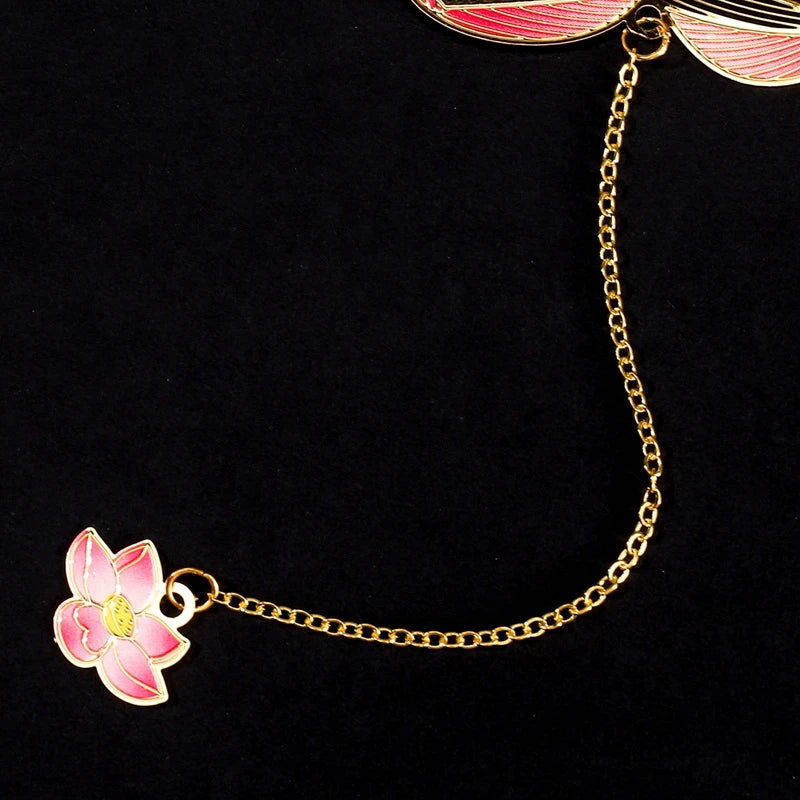 🍁 Merci Maîtresse Bookmark – A Golden Leaf to Mark a Beautiful Year! 📖✨ - ThiGui