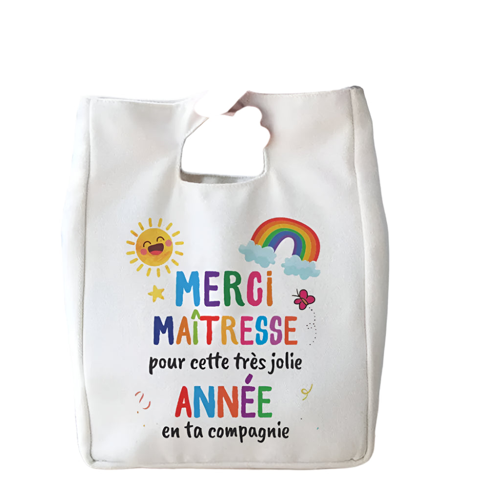 🍱 Thank You Teacher Thermal Lunch Bag – A Warm Hug in a Practical Gift! 🌟 - ThiGui