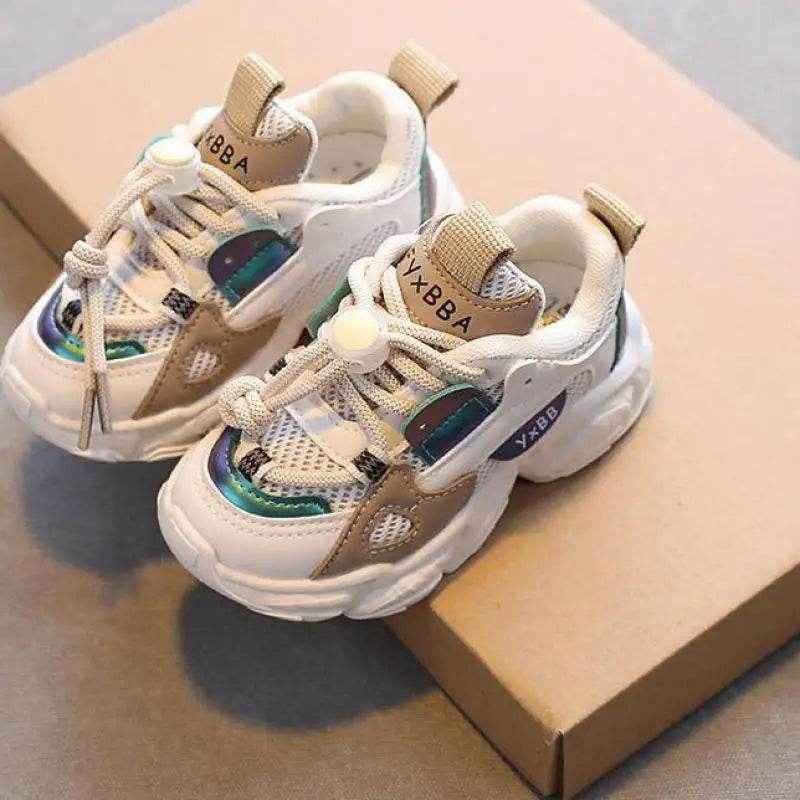 👟Breathe Easy: Lightweight Mesh Trainers for Little Adventurers (Size 21–36) - ThiGui