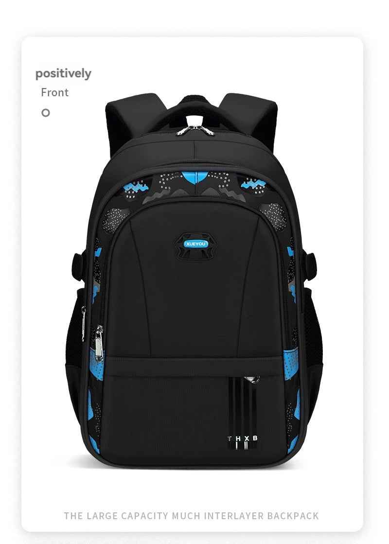 🎒 Perfect School Backpack for Boys Aged 6–12 – Comfy, Spacious & Super Cool! 🏫✨ - ThiGui