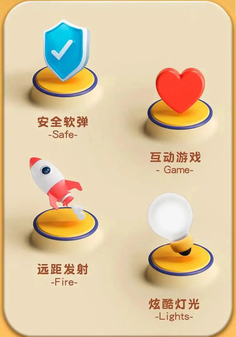 🚀 Sky-High Fun! Air-Powered Rocket Launcher Toy for Kids – Stomp, Jump & Launch 🌈🦶 - ThiGui