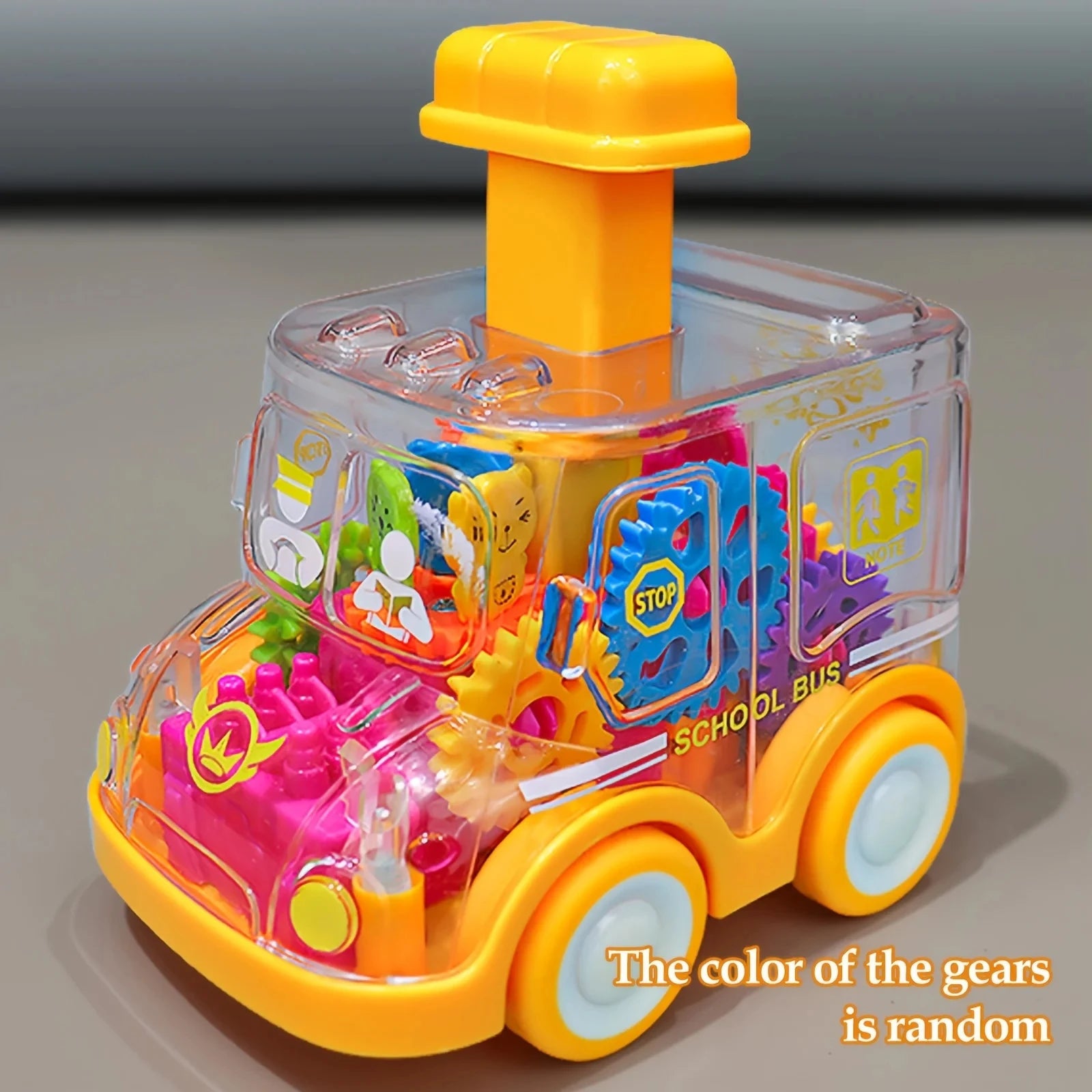 🚗 Zoom & Click Gear Car – Press-and-Go Fun for Curious Little Drivers! 🔧✨ - ThiGui