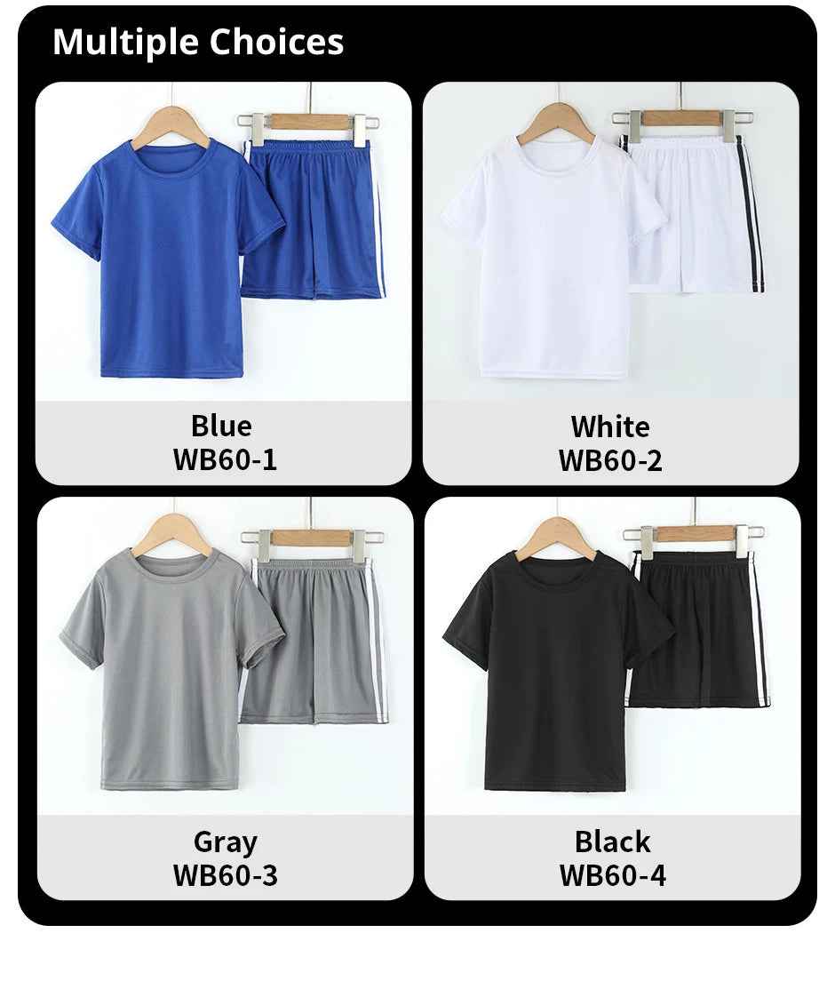 Breezy Summer 2-Piece Set – Quick-Dry Vest & Stretch Shorts for Active Boys on the Go! - ThiGui