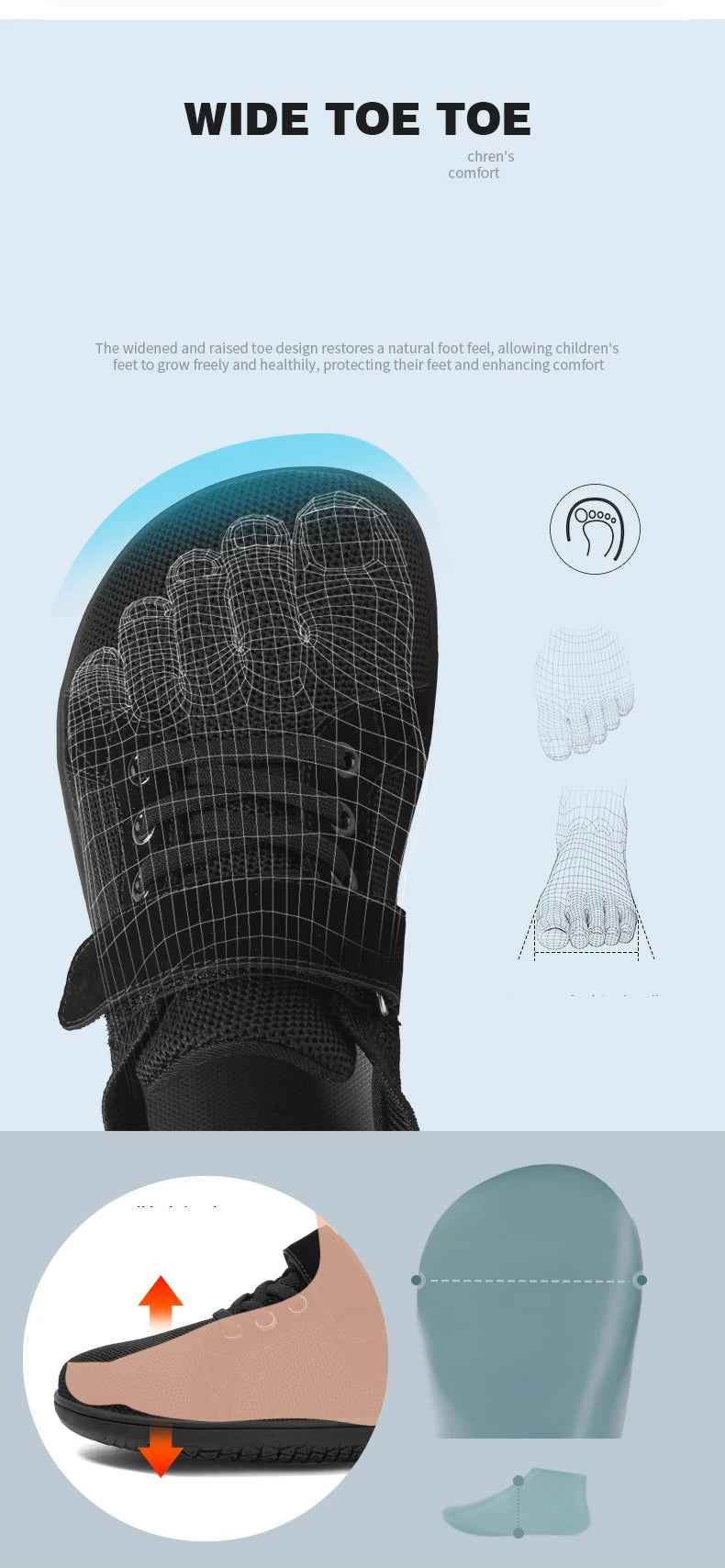 👟Happy Feet, Healthy Steps – Barefoot-Style Sneakers Every Active Kid Will Love! - ThiGui