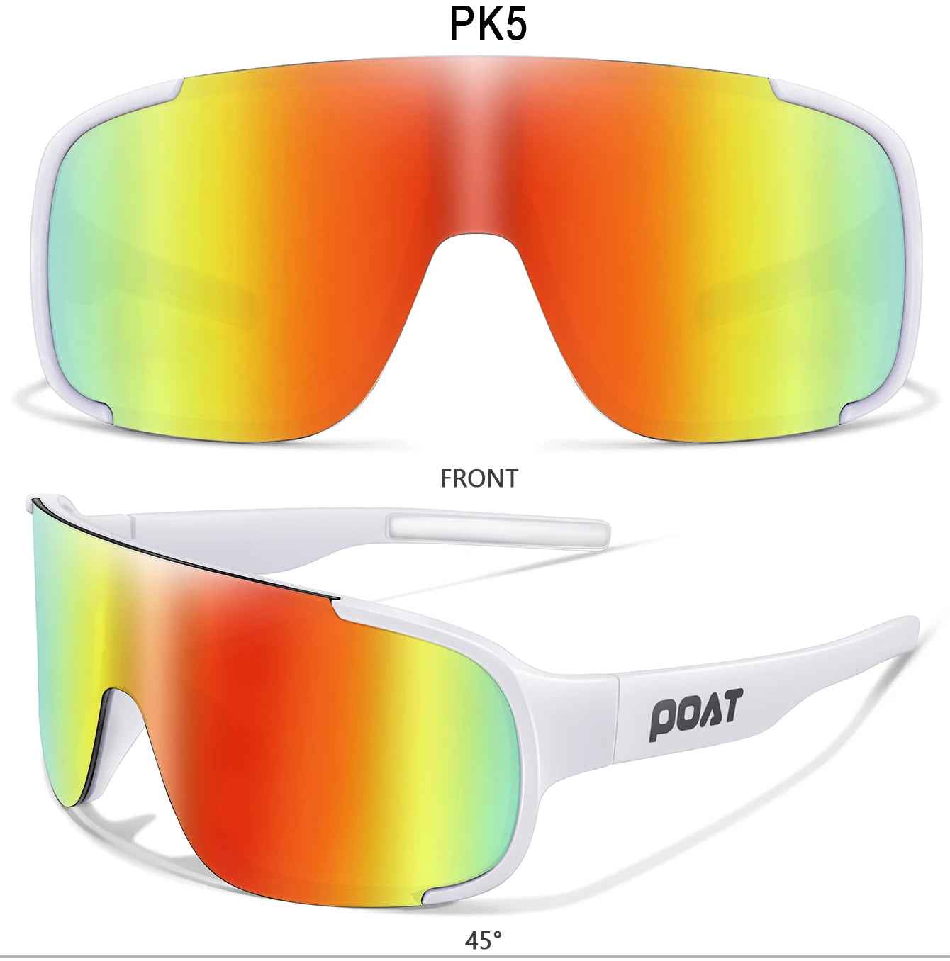 🚴Adventure-Ready Kids’ Cycling Sunglasses – Tough, Cool, and Full Sun Protection! - ThiGui