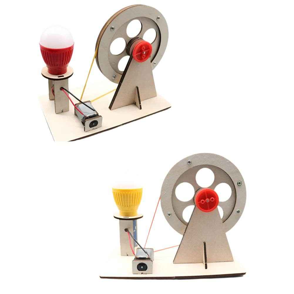 🧪 Spark Curiosity with This DIY Mini Hand Crank Generator Kit! 🌟 - ThiGui