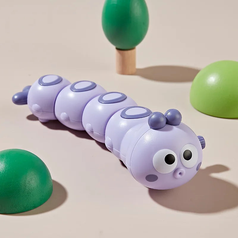 🐛⏰ Wind-Up Wiggly Caterpillar – Educational Fun That Moves! 🌀🐾 - ThiGui