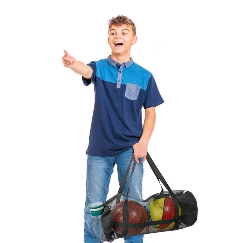 🏀 Mesh Magic Sports Bag – The All-Rounder for Busy Boys on the Go! 🥅🎽 - ThiGui