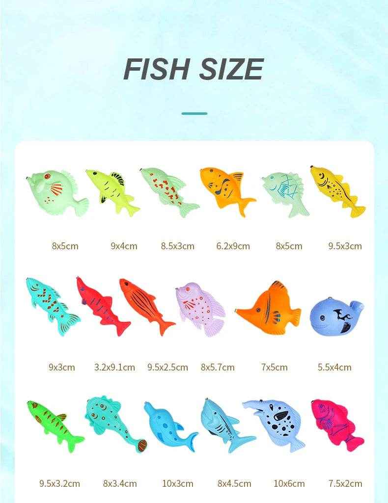 💦Splish Splash Fishing Bash – Magnetic Rod & Pool Toy Set for Curious Kids - ThiGui