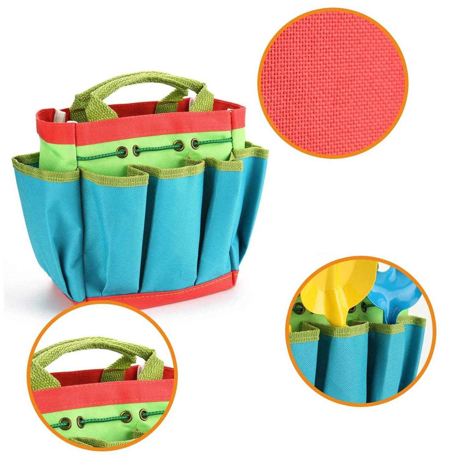 🌼 Dig, Plant & Play! Colourful Garden Tools Set for Little Green-Thumbs - ThiGui