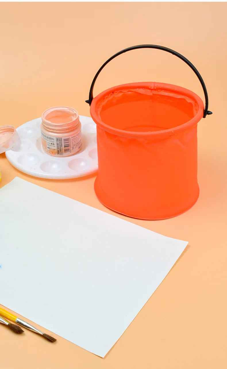 🎣 Handy Folding Bucket for Busy Days – Perfect for Fishing, Car Washes, and More! 🎣 - ThiGui