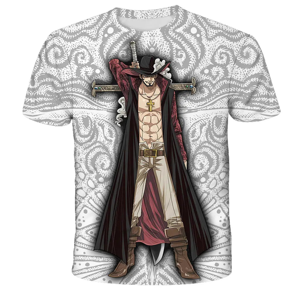 ⚓🔥 Cool Pirate Energy Boys T-Shirt – Luffy Adventure Summer Tee 🔥⚓ - ThiGui