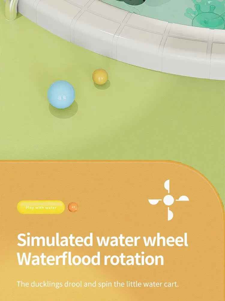 🛁 Duck Waterwheel Bath Toy – Splash, Scoop & Spin with Bathtime’s Cutest Companion! 🐤💦 - ThiGui