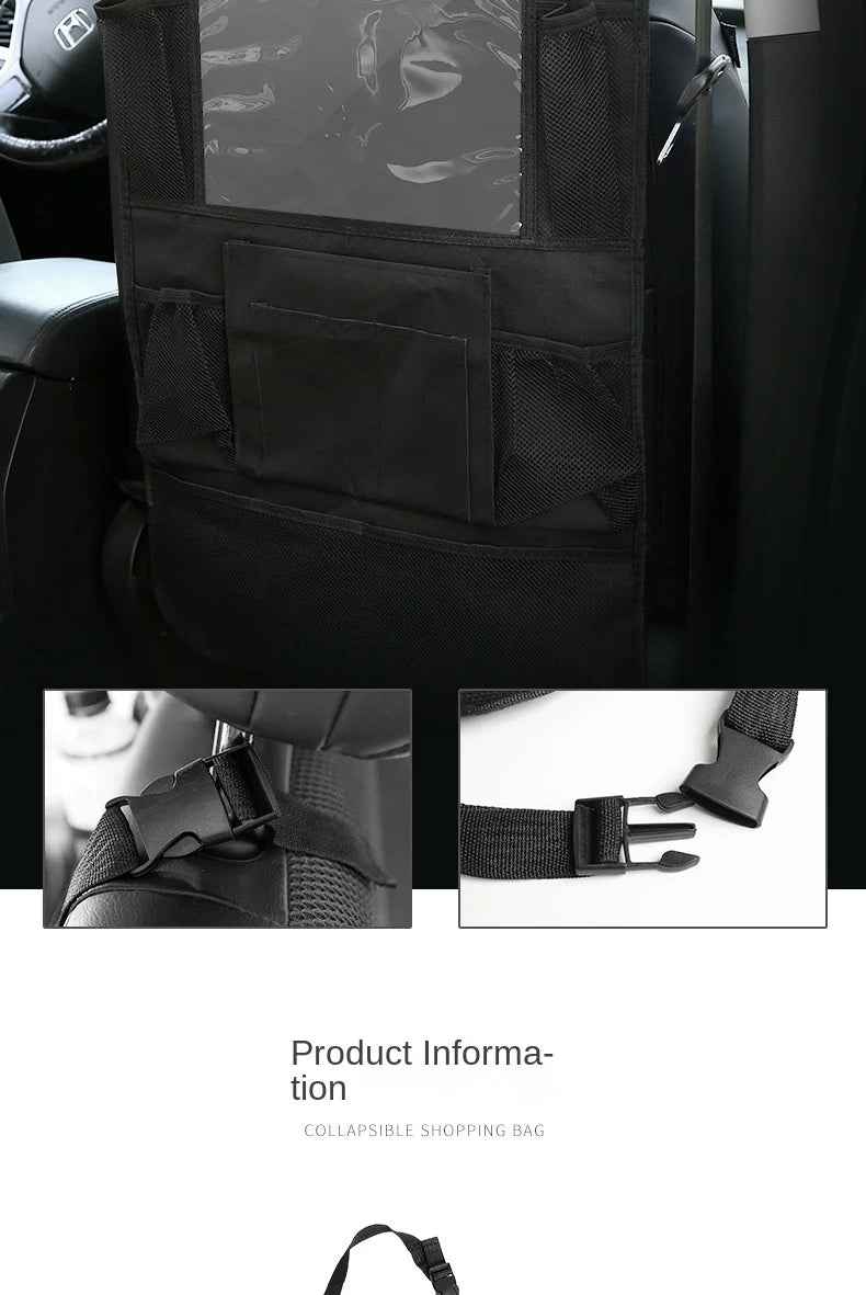 Road Trip Hero – Backseat Organizer with Tablet Holder for Tidy, Happy Car Rides! - ThiGui
