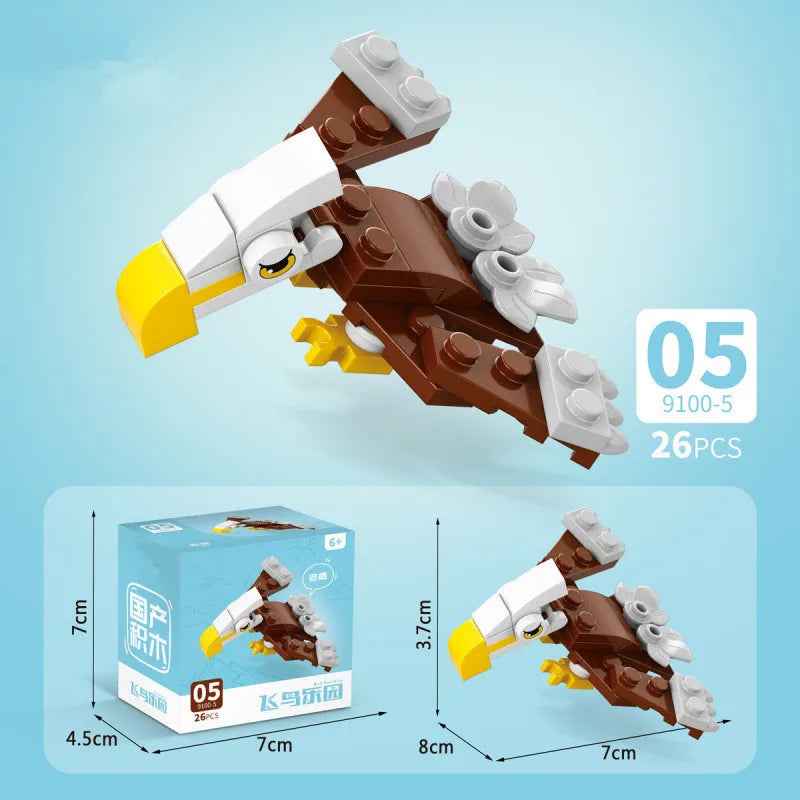 🕷️ Snap Together a Wild World – Insect & Animal Block Creatures for Kids & Collectors! 🐜🦂 - ThiGui