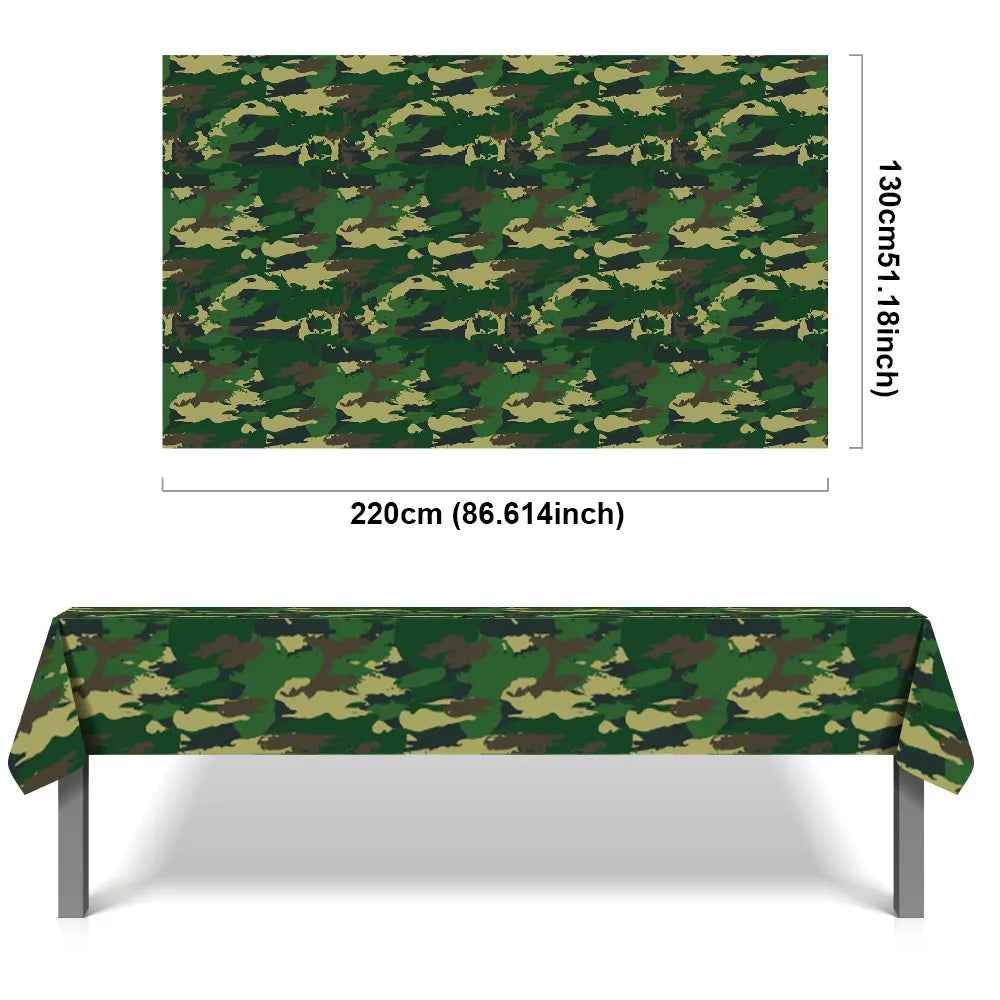 🪖The Ultimate Camouflage Party Set – Turn Your Boy's Birthday Into an Army Adventure! - ThiGui