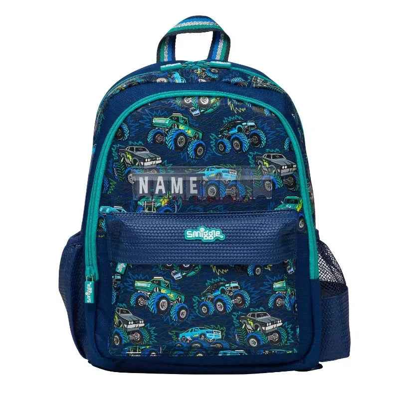 🚛 Smiggle Blue Truck Backpack Set – Cool & Practical for School Boys! 🎒 - ThiGui