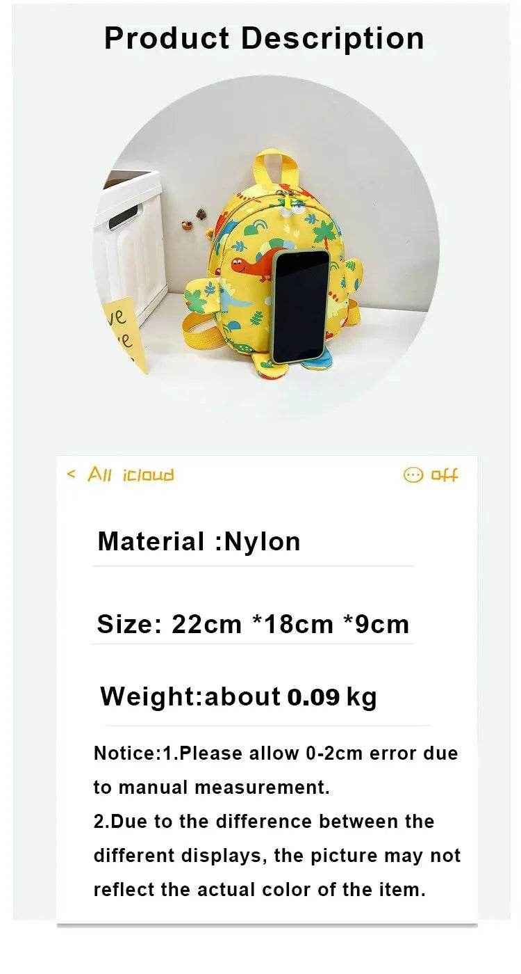 🦖 Roarsome Dino Fun: The Ultimate Backpack for Little Explorers! - ThiGui