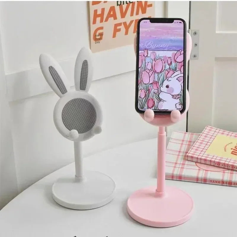 🐰📱 Cute & Clever! Bunny Phone Stand for Kids' Screens and Study Time 💡🎨 - ThiGui