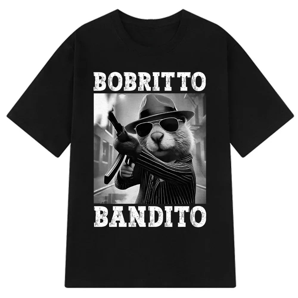 Italian Brainrot Meme Tee 😂🔥 Tralalero Tralala Cotton Y2K T-Shirt - ThiGui