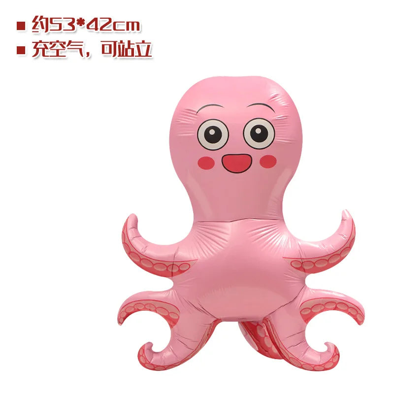 🐠 Under the Sea Birthday Balloon Set – Dive into a Magical Ocean Party! 🌊🎈 - ThiGui