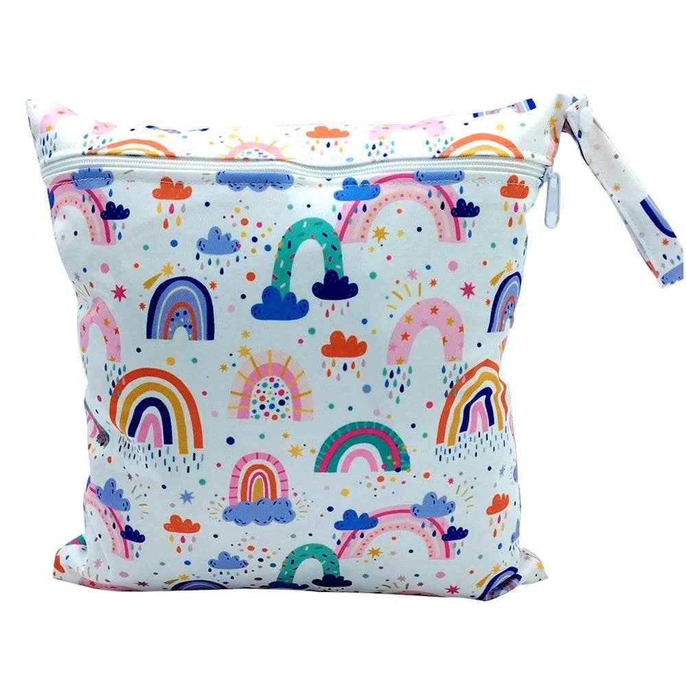 🌿 Mum’s Little Helper: Waterproof Reusable Wet Bag for Busy Days Out! 🍼 - ThiGui