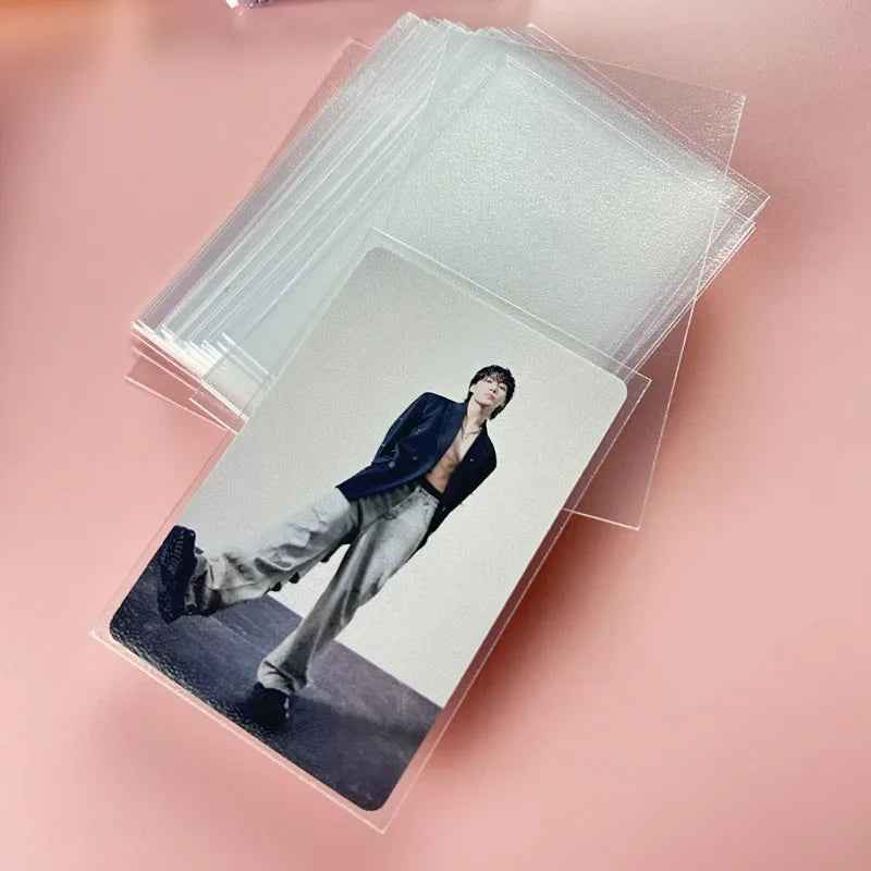 🛡️ Protect What You Love – Clear Card Sleeves for Photos, K-Pop & Collectibles! 📸✨ - ThiGui