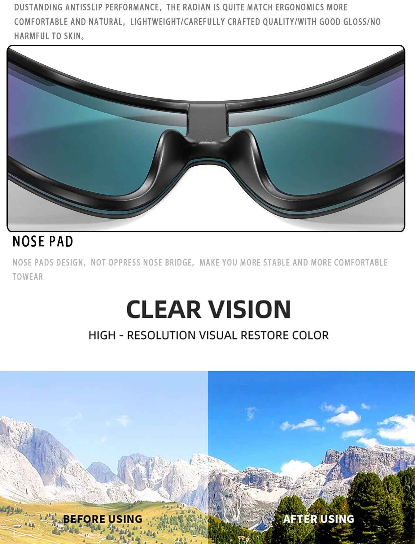 🚴Adventure-Ready Kids’ Cycling Sunglasses – Tough, Cool, and Full Sun Protection! - ThiGui