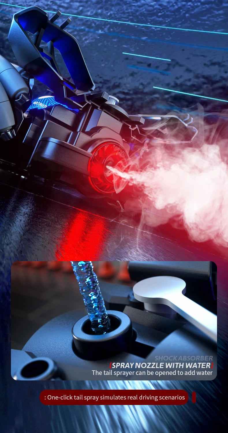 🚗💨 Turbo Spray Drift Car – Lights, Sounds & Stunts That’ll Wow Your Little Racer! 🔊✨ - ThiGui