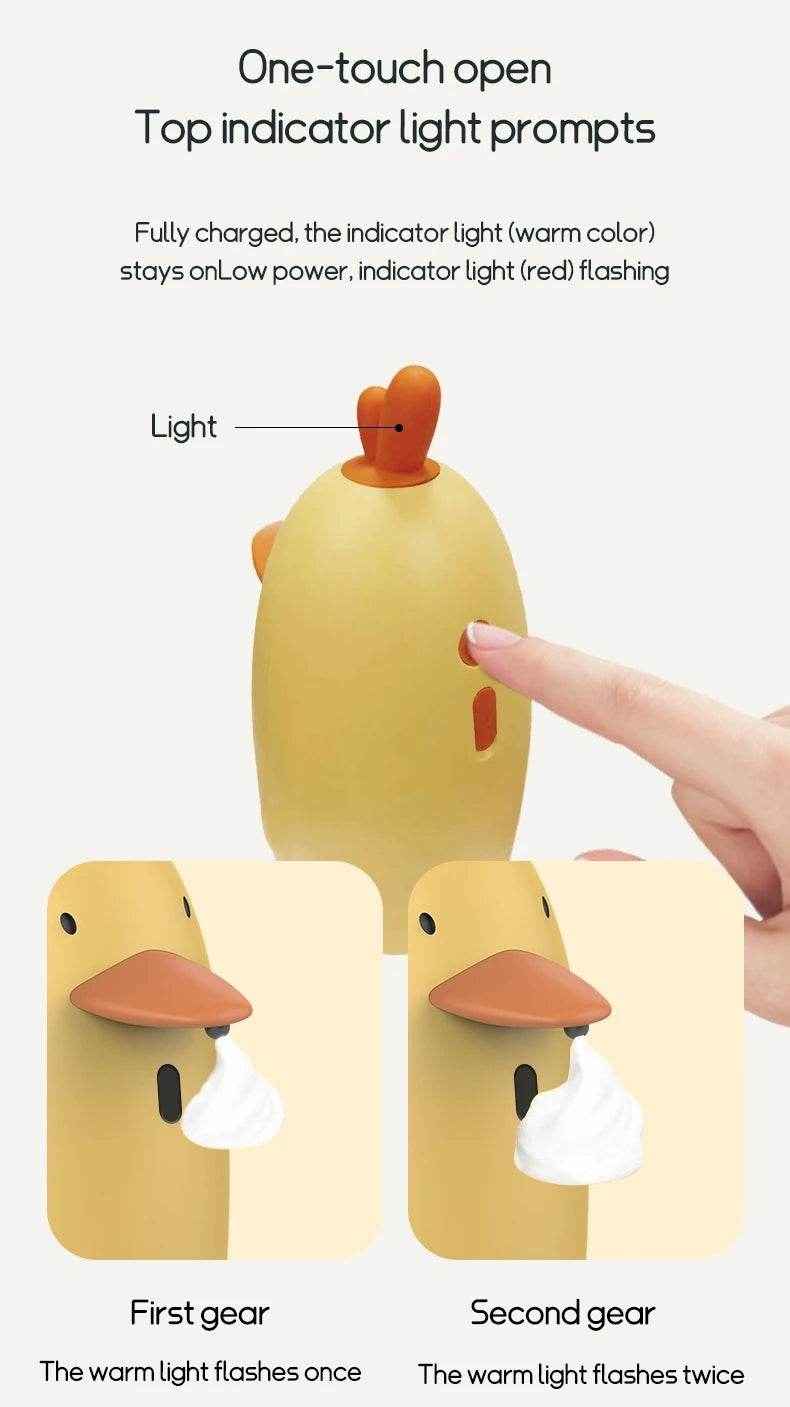 🛁Adorable Touchless Soap Dispenser – Make Handwashing Fun and Fuss-Free for Little Ones! - ThiGui