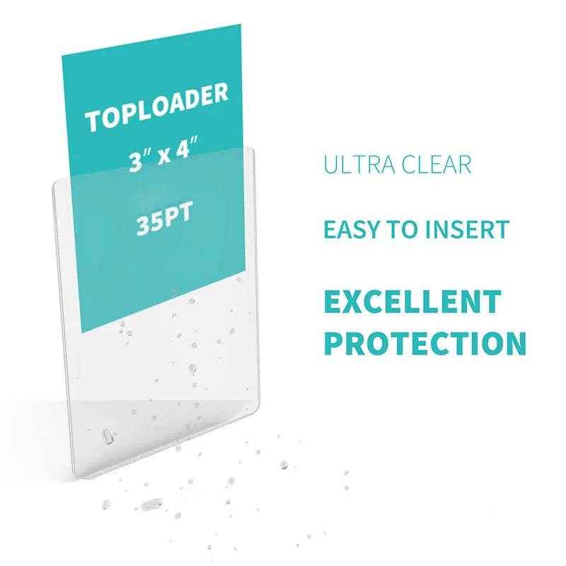 🛡️Keep Kids' Trading Cards Safe & Neat – 25 Hard Plastic Card Sleeves for Little Collectors! - ThiGui