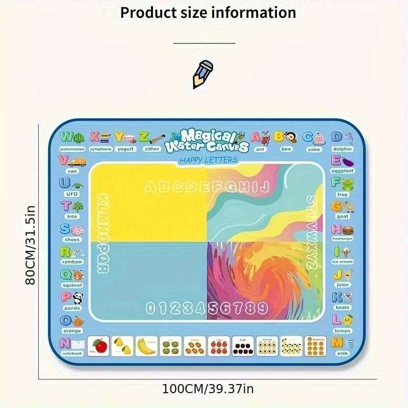 💦Just Add Water! The Mess-Free Magic Drawing Mat That Keeps Boys Entertained for Hours - ThiGui