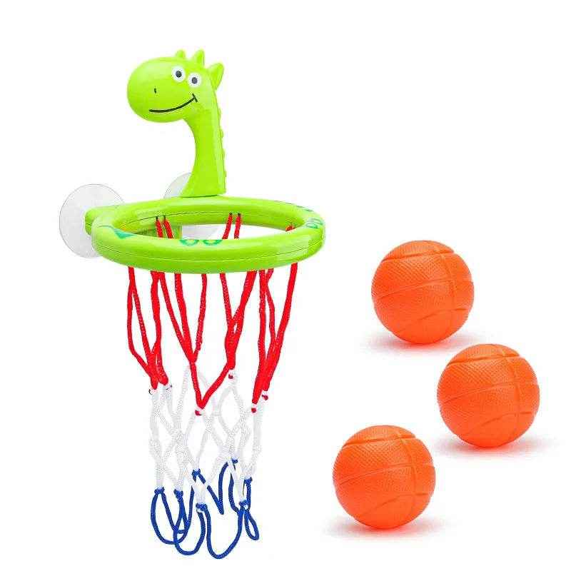 🏀Slam Dunk in the Tub! Fun Basketball Bath Toy Set for Splashy Playtime - ThiGui