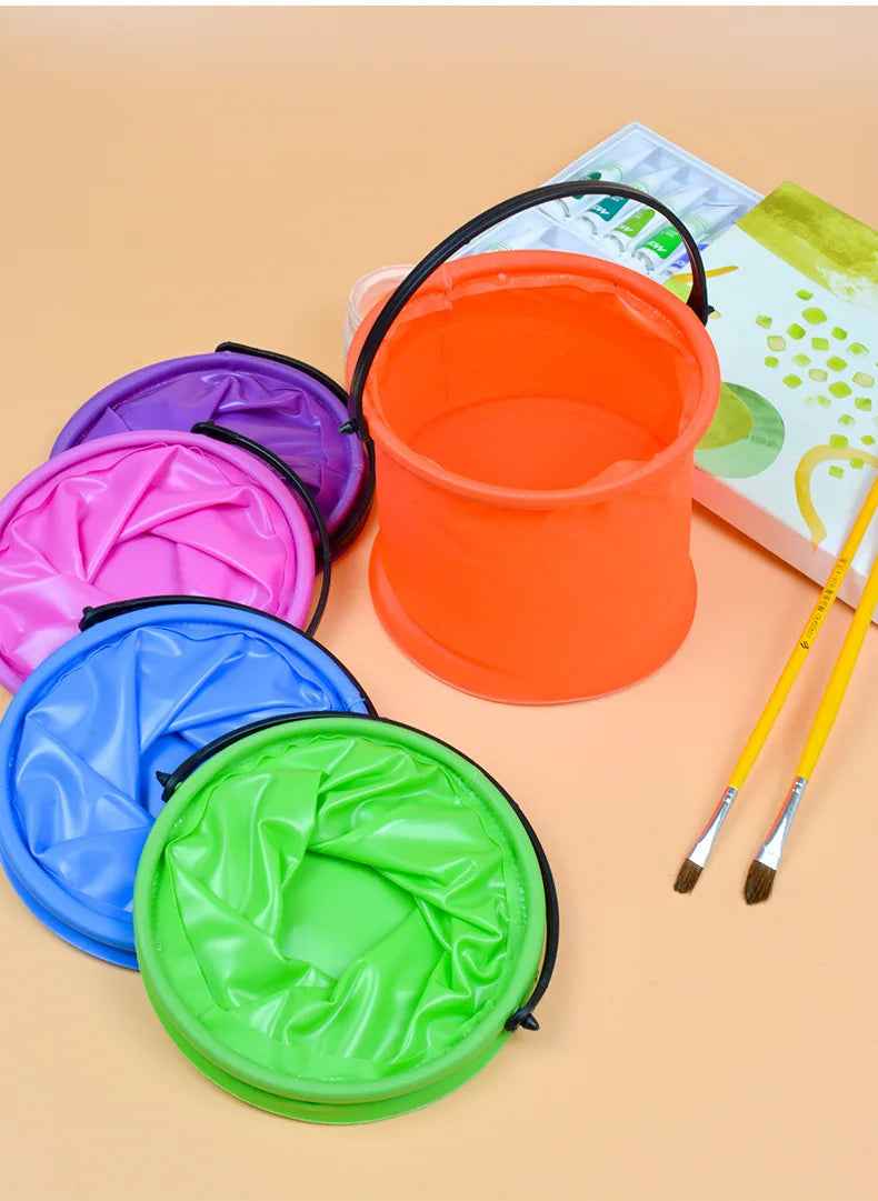🎣 Handy Folding Bucket for Busy Days – Perfect for Fishing, Car Washes, and More! 🎣 - ThiGui