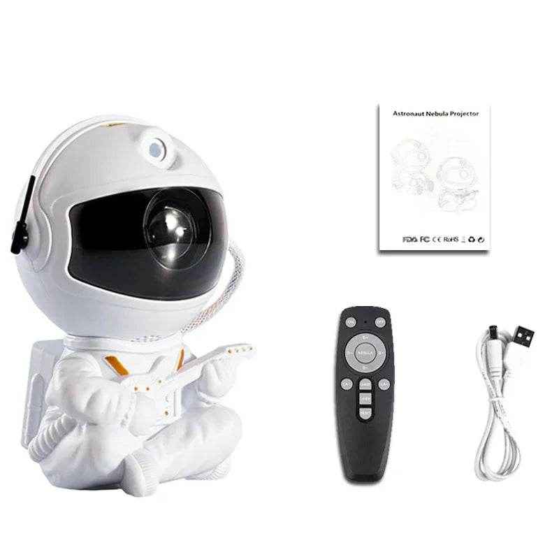 🚀Astronaut Galaxy Night Light Projector for Boys Who Love Stars Rockets and Sleepy Magic - ThiGui