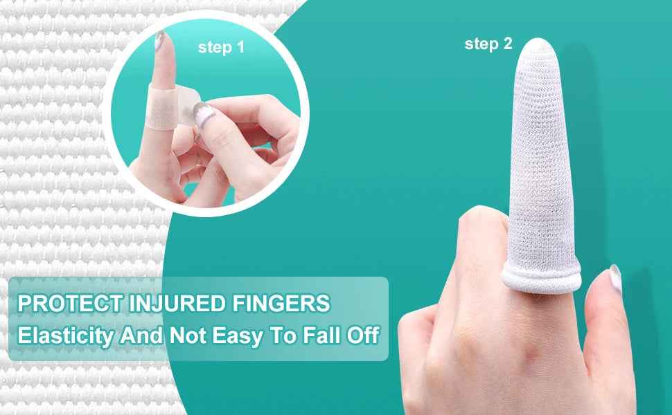 🛡️No More Ouchies! Soft Finger & Toe Sleeves for Your Little Adventurer – 10-Pack - ThiGui