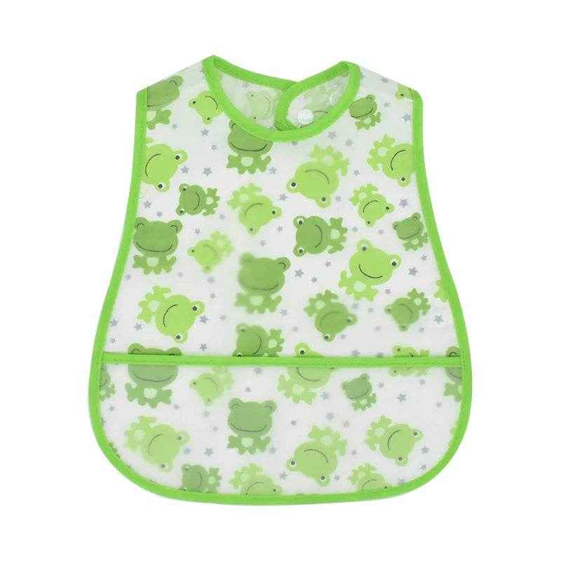 🍼Super Cute Waterproof Cartoon Bibs – Mealtime Magic for Messy Little Explorers! - ThiGui