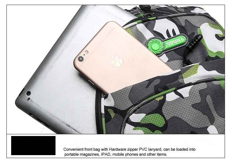🎒Camouflage Cool! Rugged Backpack for School & Adventure-Loving Boys 🪖 - ThiGui