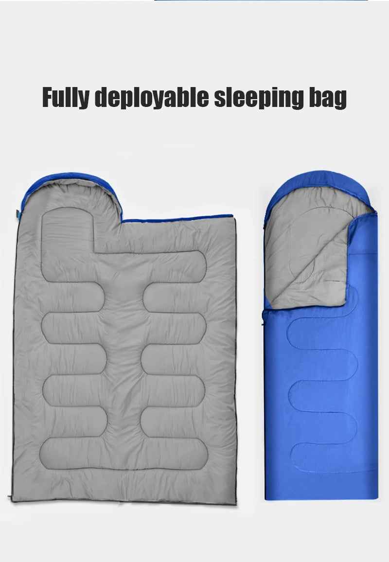 🏕️ Toasty Nights, Happy Campers! – Kids’ Hooded Sleeping Bag 🌙🧸 - ThiGui
