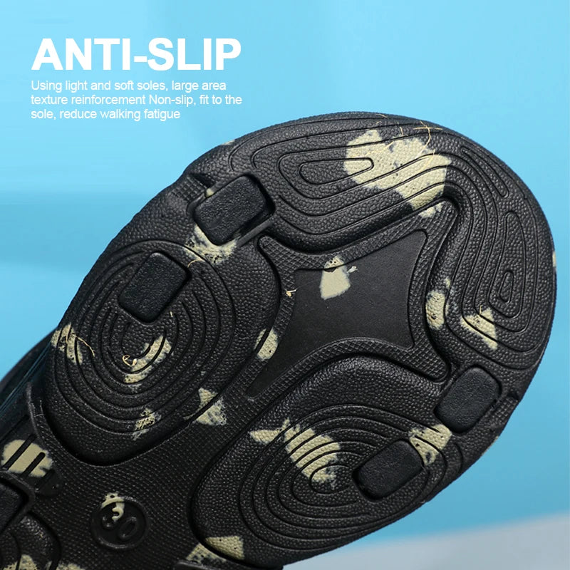 🏖️ Adventure-Ready! Camouflage Summer Sandals for Active Boys 👣💥 - ThiGui