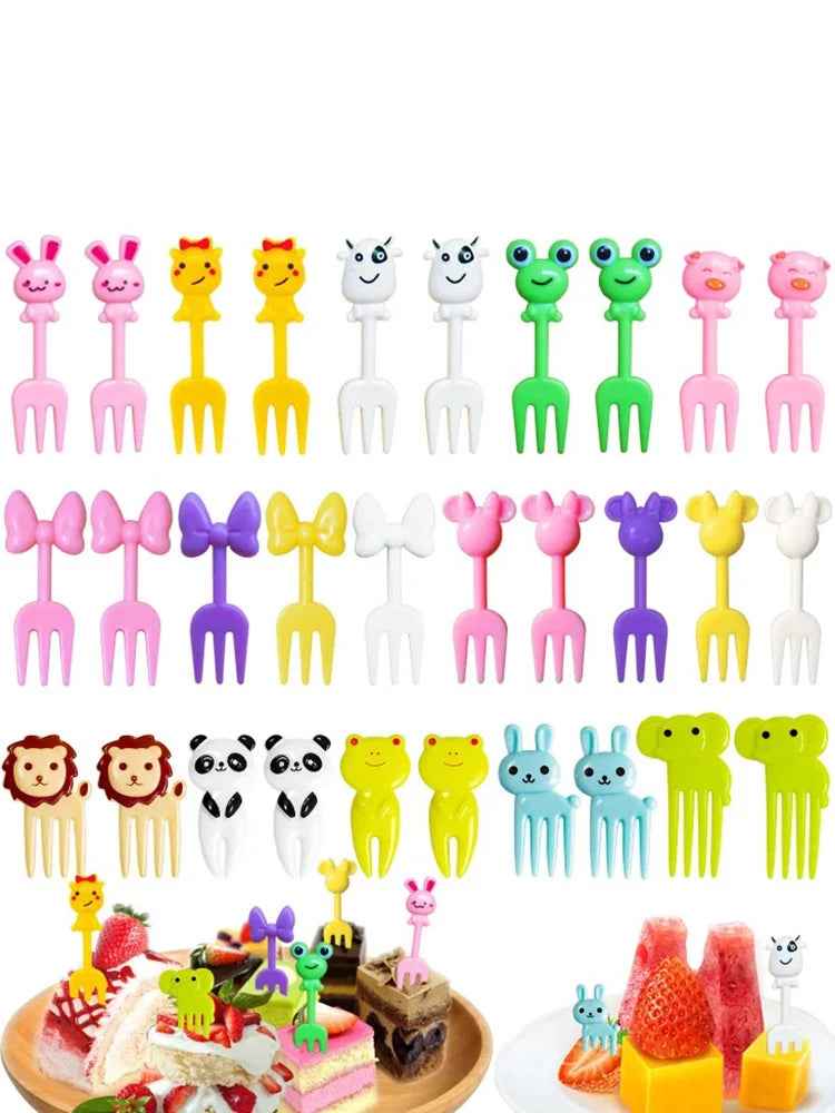 🐰🍎 Cute Animal Food Picks – Make Mealtime Fun & Fuss-Free! 🍱🎉 - ThiGui