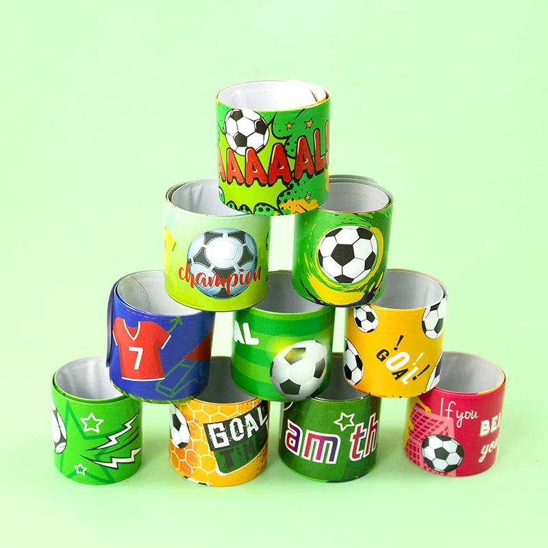 ⚽🎈 Football Slap Bracelets – Kick Off the Fun at Your Kid’s Party! 🥳🏆 - ThiGui
