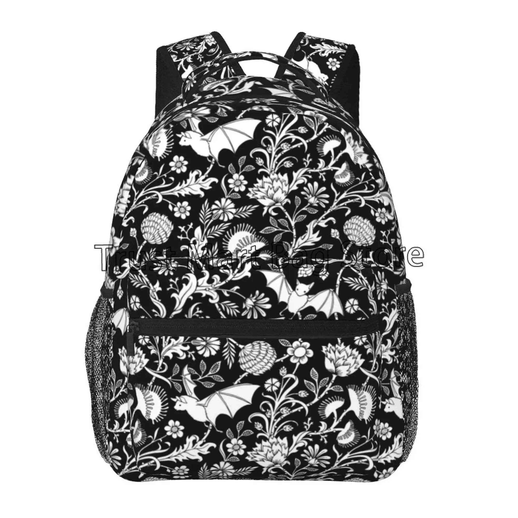 🎃 Spooky-Cute Halloween Bat Backpack – Perfect for School, Travel & Adventure! - ThiGui