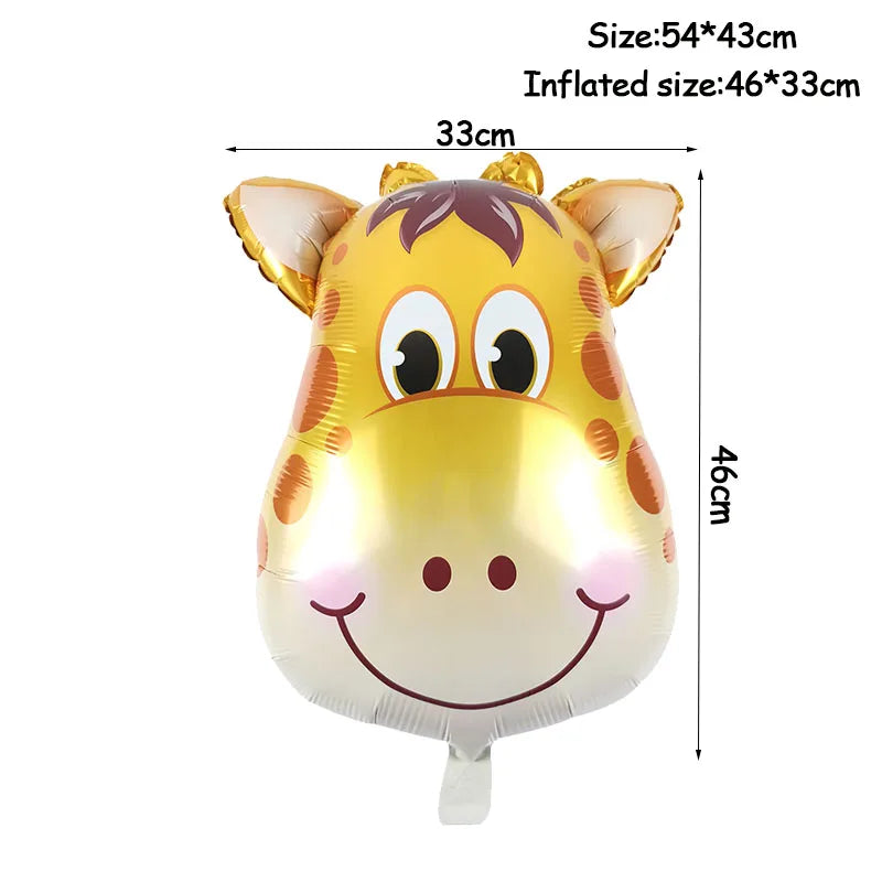 🎉 Wild Jungle Animal Balloons – Safari Party Magic with Lions, Tigers & More! 🐯🎈 - ThiGui