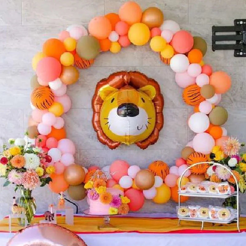 🎉 Wild Jungle Animal Balloons – Safari Party Magic with Lions, Tigers & More! 🐯🎈 - ThiGui